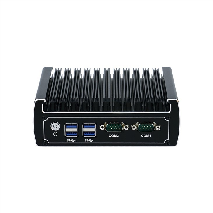 Viftulaus tölva I3 I5 Dual Nic 4K Mini PC